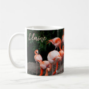 Malerischer Tropischer Flamingo Kaffeetasse