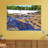 Malerischer Wasserfall Leinwanddruck (Insitu (Wohnzimmer))