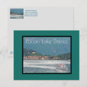 Malerisches Comer Gebiet Postkarte (Vorne/Hinten)