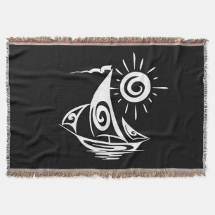 Malerisches Faules Segelboot Decke