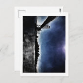 Malerisches Foto von San Francisco Skyline Postkarte (Vorne/Hinten)