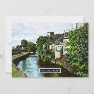 Malerisches Galway Irland Geburtstag jedes Jahr Einladung