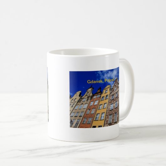 Malerisches Gdansk, Polen Kaffeetasse (VorderseiteRechts)