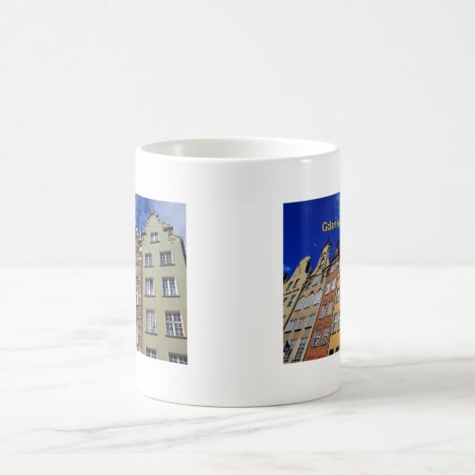 Malerisches Gdansk, Polen Kaffeetasse (Mittel)