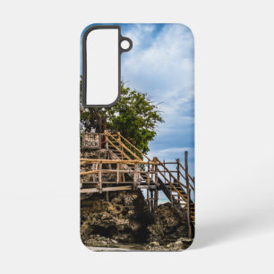 Malerisches Haus auf einem tropischen Korallenfels Samsung Galaxy Hülle