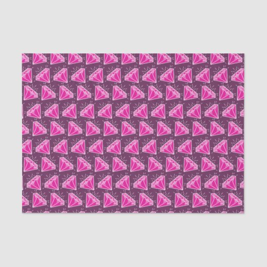 Malerisches Kunstpapier aus rosafarbenem Edelstein Seidenpapier (Vorderseite)