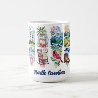 Malerisches North Carolina Kaffeetasse