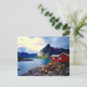 malerisches Norwegen, schöne landschaftliche Lands Postkarte (Stehend Vorderseite)