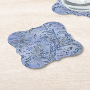 Malerisches Periwinkle Smokey Blau Träumerische Fa Untersetzer