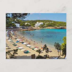 Malerisches Portinatx Ibiza Strand Postkarte