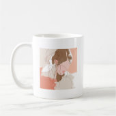 Malerisches Portrait Kaffeetasse (Links)