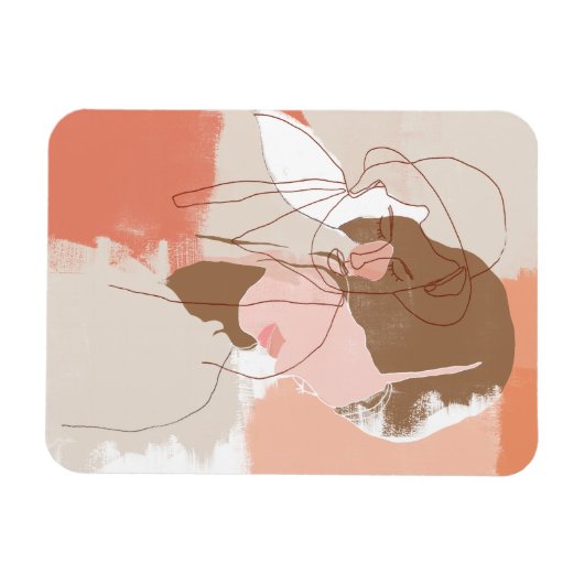 Malerisches Portrait Magnet (Horizontal)
