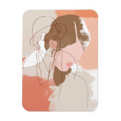 Malerisches Portrait Magnet (Vertikal)