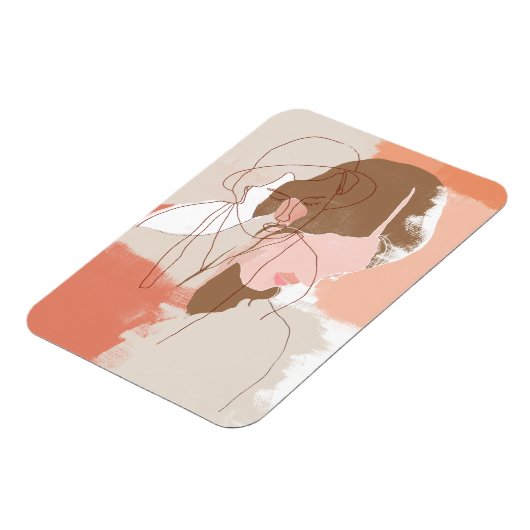 Malerisches Portrait Magnet (Linke Seite)