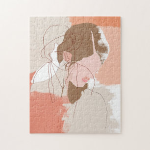 Malerisches Portrait Puzzle