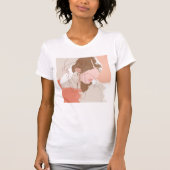 Malerisches Portrait T-Shirt (Vorderseite)