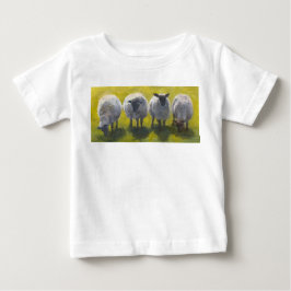 Malerisches Schaf Baby T-Shirt