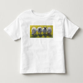 Malerisches Schaf-T-Shirt für Kleinkinder Kleinkind T-shirt