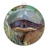 Malerisches Schildkrötenversteck Dartscheibe (vorne)