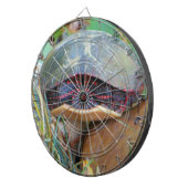 Malerisches Schildkrötenversteck Dartscheibe (Vorderseite rechts)