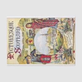 malerisches Schottland Seidenpapier