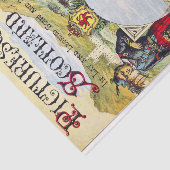 malerisches Schottland Seidenpapier (Ausschnitt)