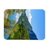 Malerisches Seeberg-Reflexionsfoto Magnet (Horizontal)