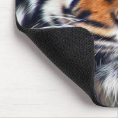 Malerisches Siberisches Tiger-Paint-Foto Mousepad (Ecke)