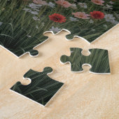 Malerisches Steinhaus am Wald Bach Puzzle (Seite)