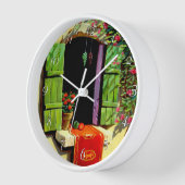 Malerisches Villa Fenster Rundschau Uhr (Winkel)