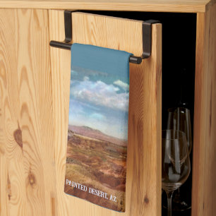 Malerisches Wüstenhandtuch Geschirrtuch