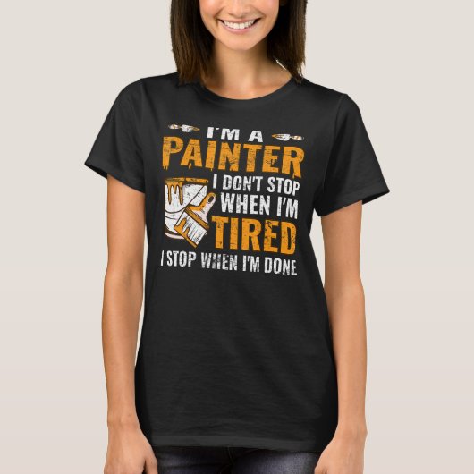 Malermeisterhandwerker T-Shirt (Vorderseite)