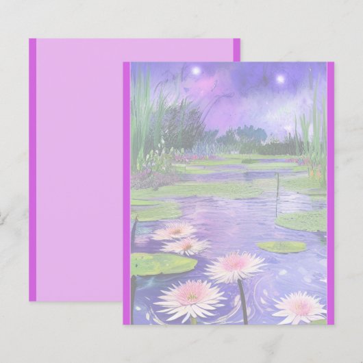 Malernacht am Teich (Vorne/Hinten)