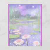 Malernacht am Teich (Vorderseite)