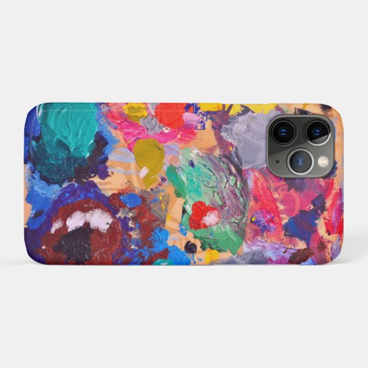 Malerpalette Case-Mate iPhone Hülle (Rückseite (Horizontal))