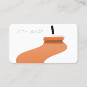 Malerpinselwalze Kommerzieller Geschäftsdruck Visitenkarte