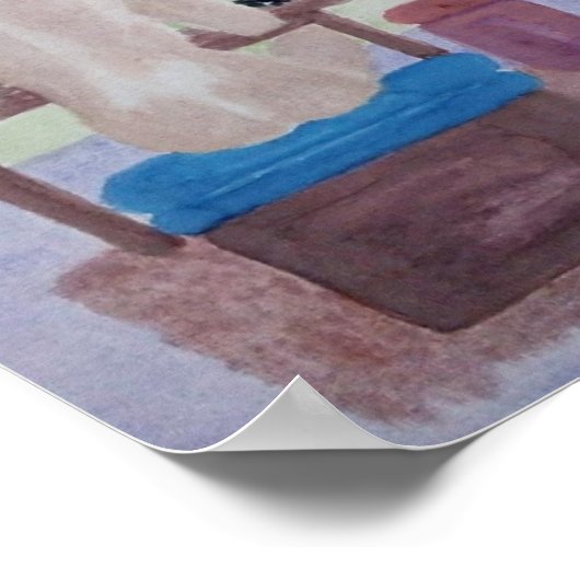 Malerposter Poster (Ecke)