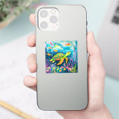 Malerschildkröte Aufkleber (Telefon)