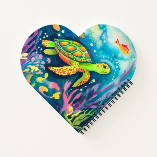 Malerschildkröte Notizblock (Rückseite)