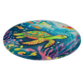 Malerschildkröte Schneidebrett (Ecke)