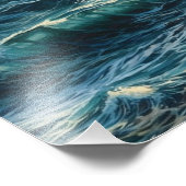 Malerseeschwellen Fotodruck (Ecke)