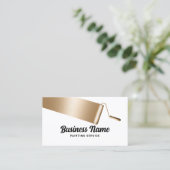 Malerservice für Berufliche Gold-Malerei Visitenkarte (Stehend Vorderseite)