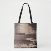 Malersiche Abendküstenansicht  Tasche (Vorderseite)