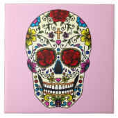 Malerskull-Design Fliese (Vorderseite)