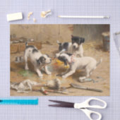 Malerstreit von Carl Reichert Seidenpapier (Handwerk)