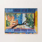 Malerterrasse Sicht auf das Mittelmeer Puzzle (Horizontal)