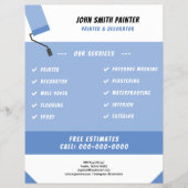 Malerwalze - Flyer für Maler und Dekorator (Vorne)