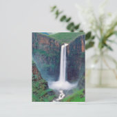 Maletsunyane Falls Lesotho Postkarte (Stehend Vorderseite)