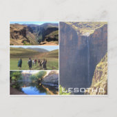 Maletsunyane Postkarte (Vorderseite)