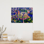 Malevich - Apple Trees in Blossom Poster (Küche)